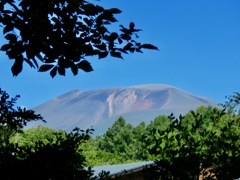 今朝の浅間山