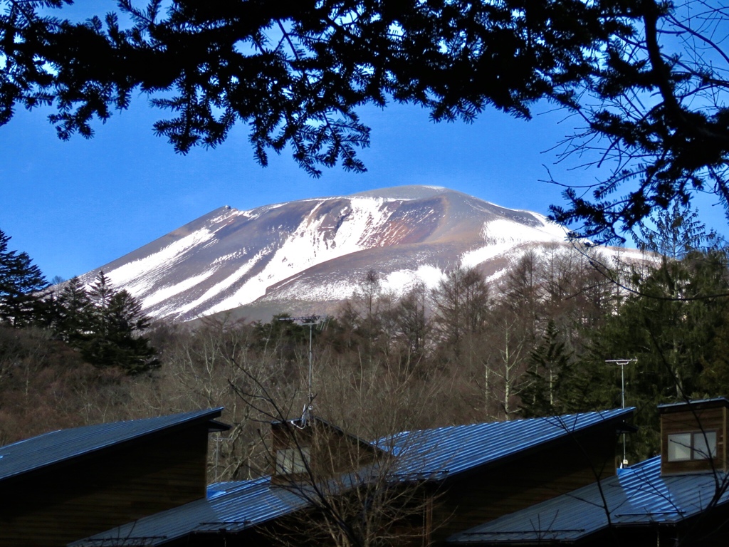 今日の浅間山