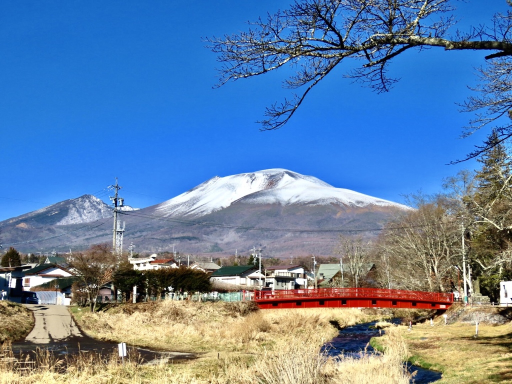 昨日の朝の浅間山1