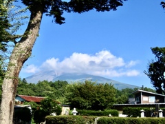 今朝の浅間山