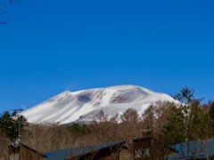 今朝の浅間山