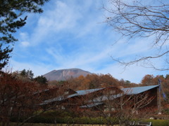 昨日の朝の浅間山①