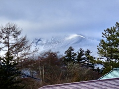 昨日の浅間山