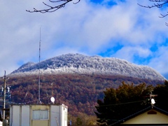 今朝の離山