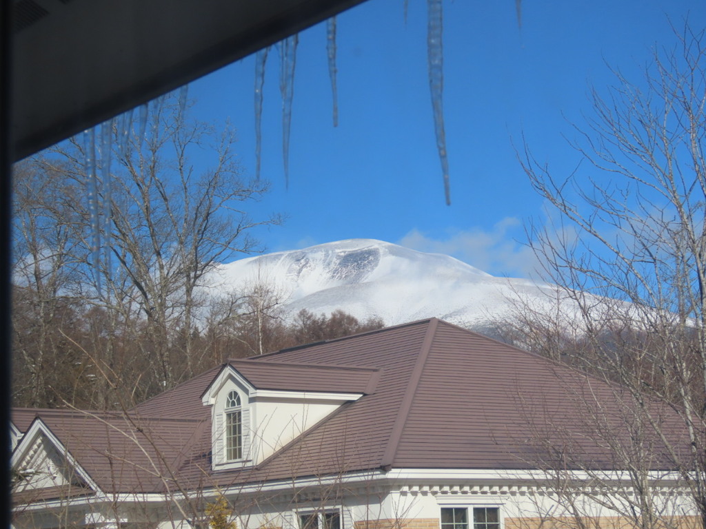 今朝の浅間山