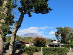 今朝の浅間山