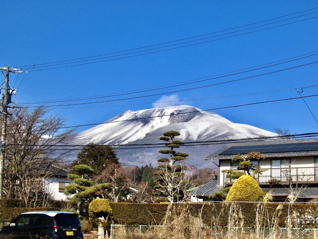 電線が邪魔だな