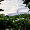 夕方の浅間山