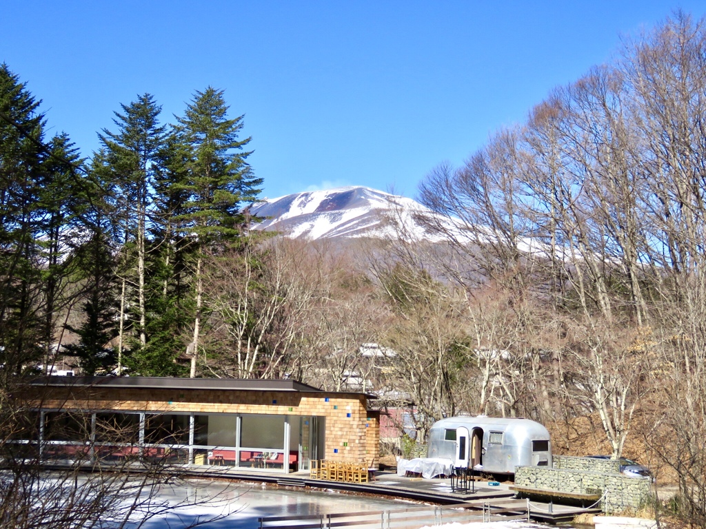 ケラ池と浅間山