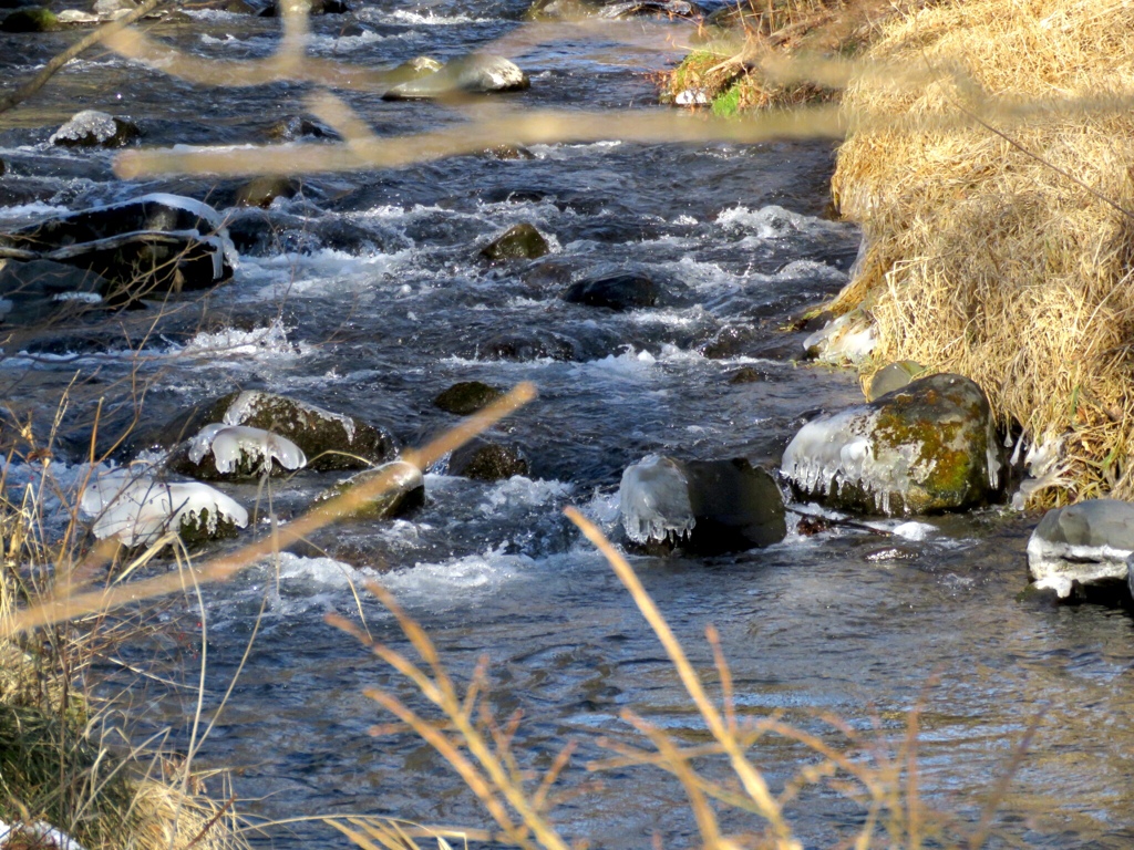 凍てつく湯川3