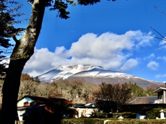 今朝の浅間山