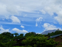 今朝の浅間山