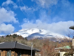 今朝の浅間山
