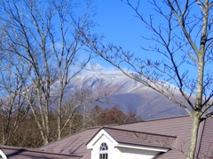 今朝の浅間山