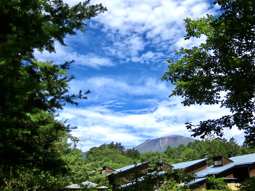 昨日の朝の空