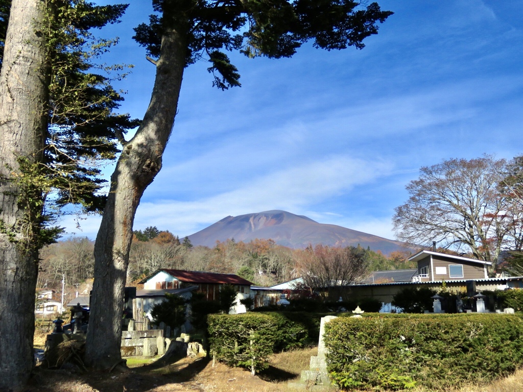 今日の浅間山