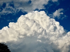 夕方の入道雲②