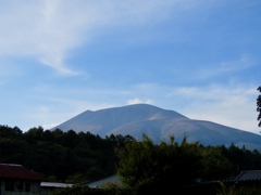少し噴煙