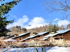今朝の浅間山