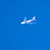 飛行機雲がない