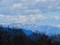 赤城山の山並み