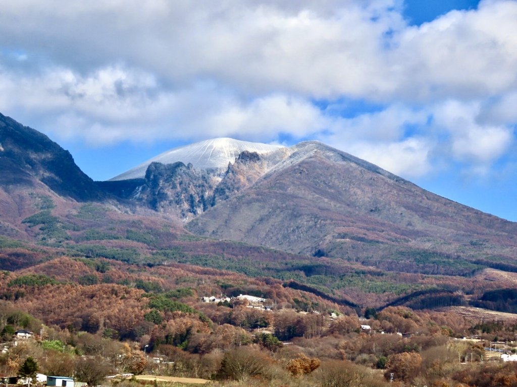 小諸から見た浅間山