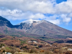 小諸から見た浅間山