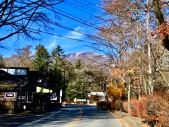 今朝の浅間山