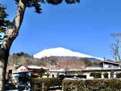 今朝の浅間山