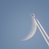 月と飛行機2