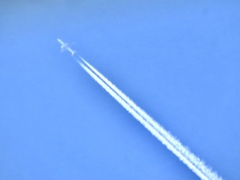 飛行機雲①