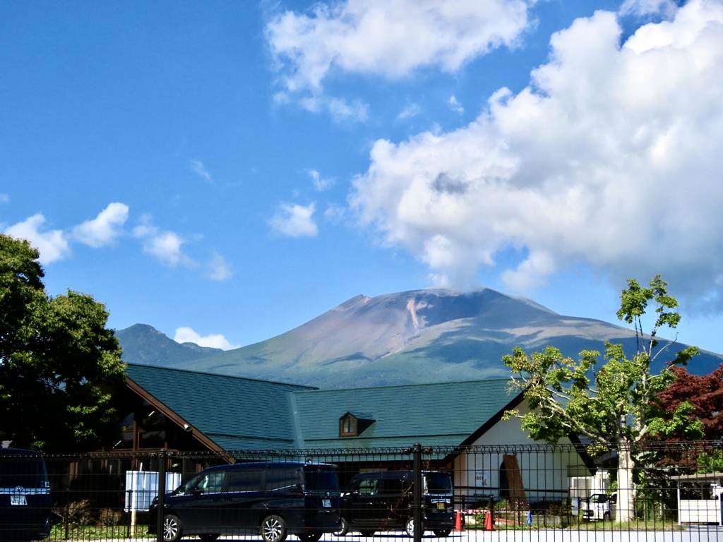 先程の浅間山