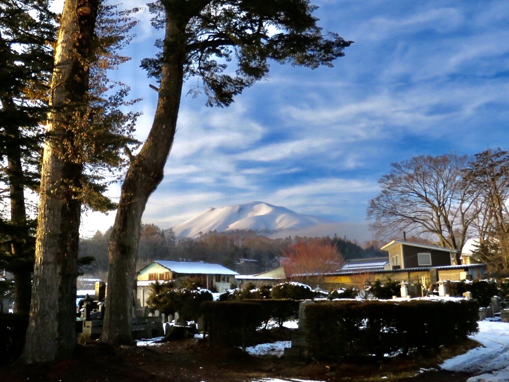 昨日の夕方の浅間山2