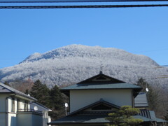 今朝の離山