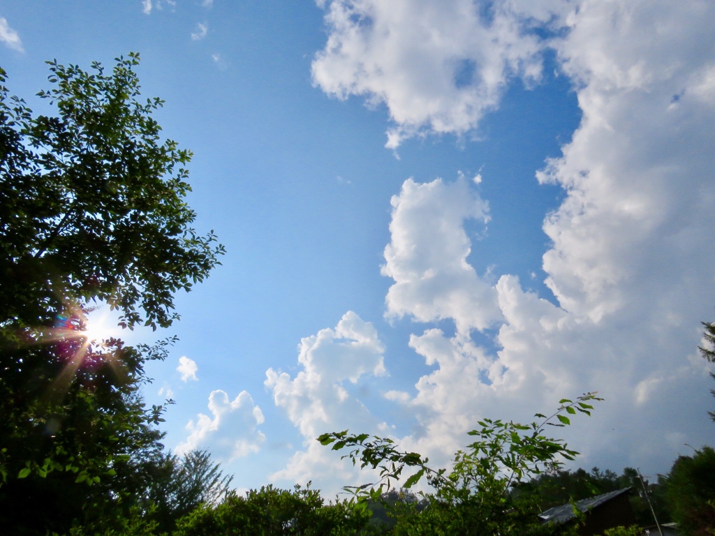 夕方の空