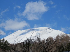今朝の浅間山