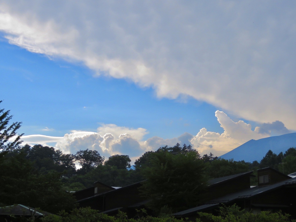 夕方の雲