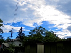 久々の青空