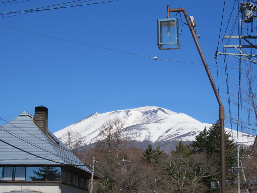 今日の浅間山