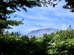 今朝の浅間山