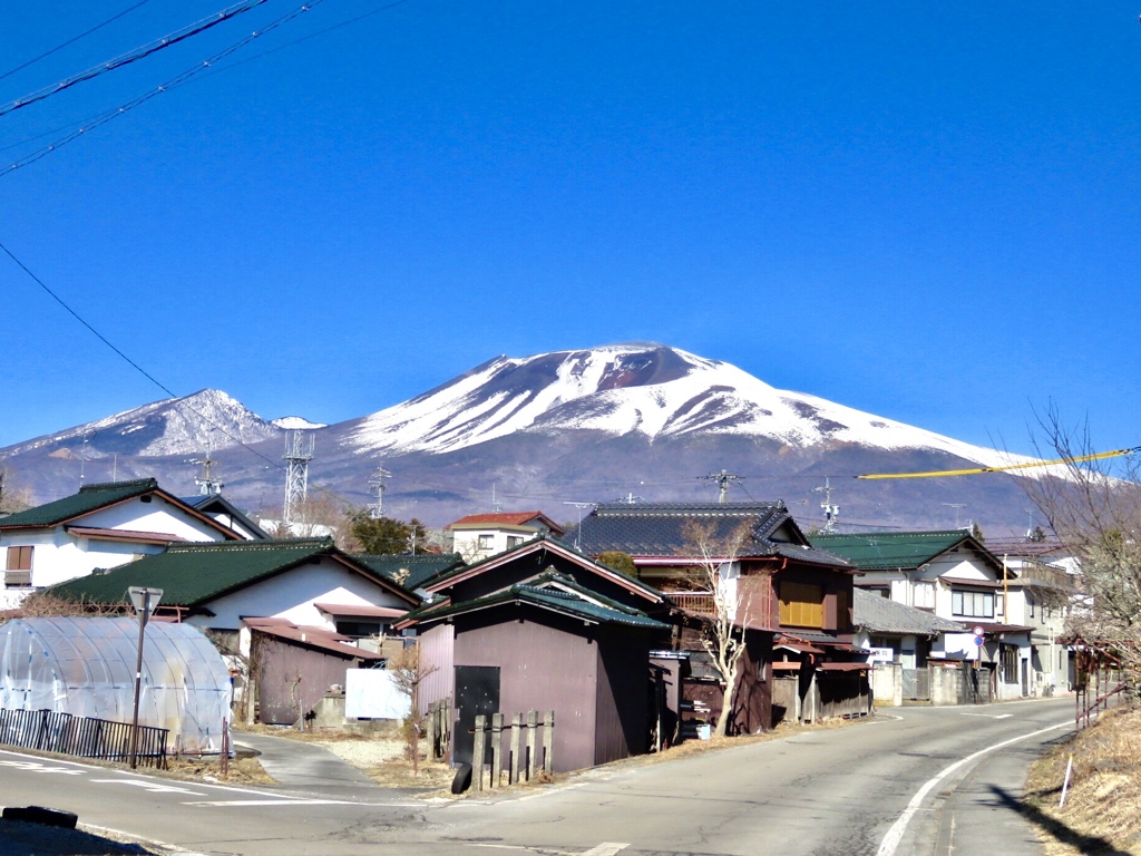 今朝の浅間山