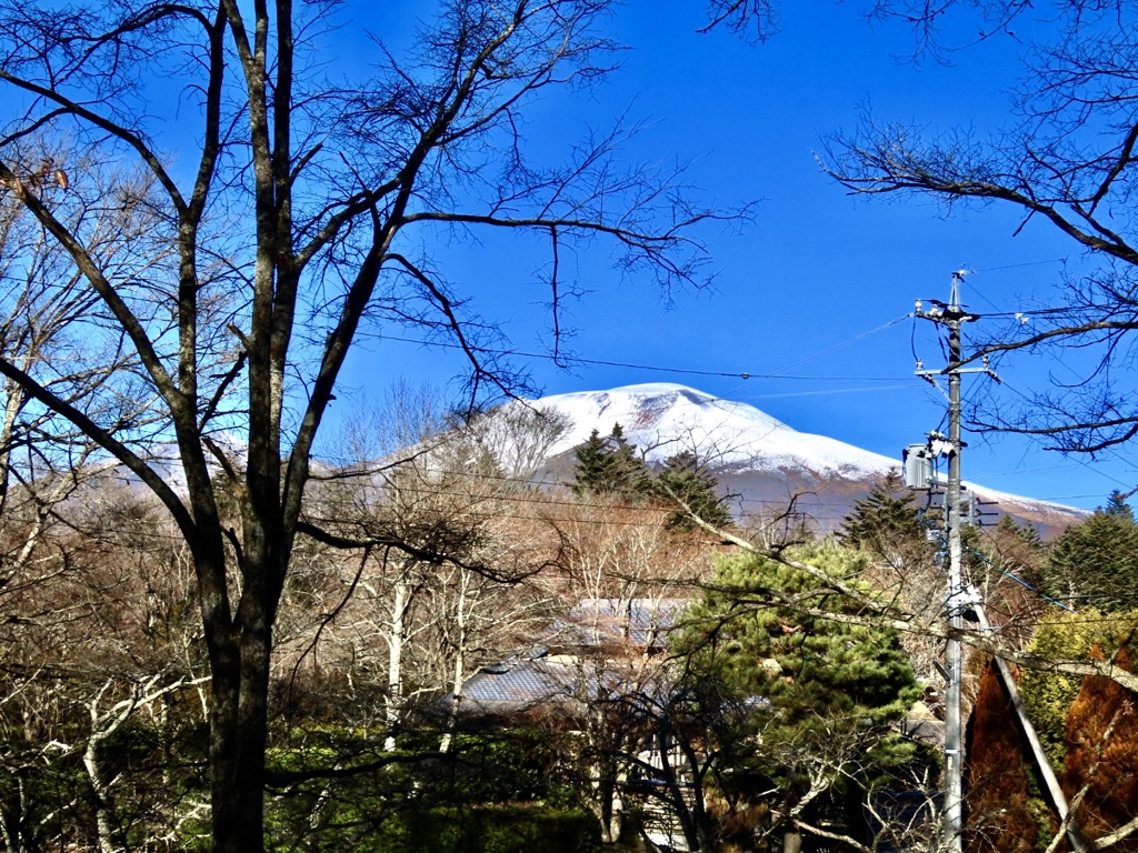 昨日の朝の浅間山2