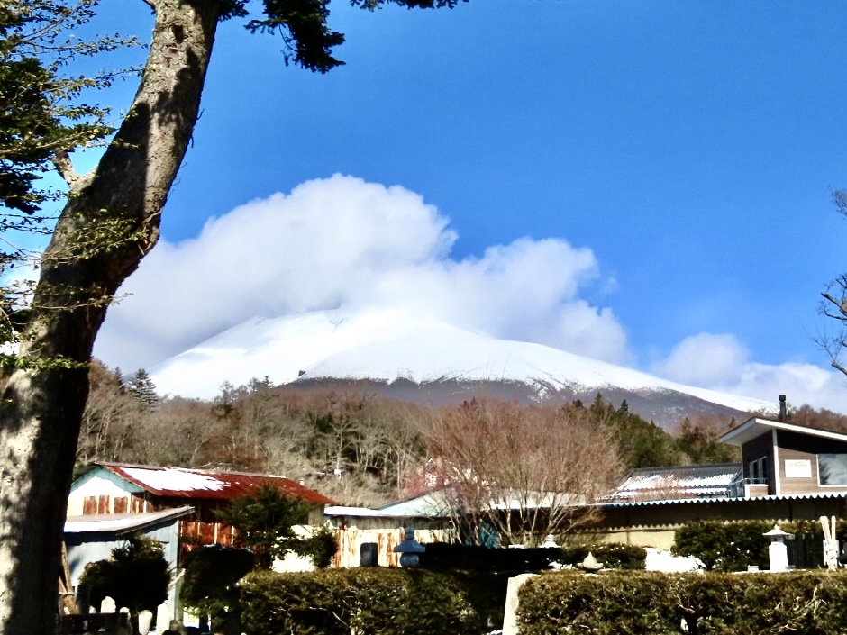 また真っ白