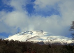 雄大な浅間山