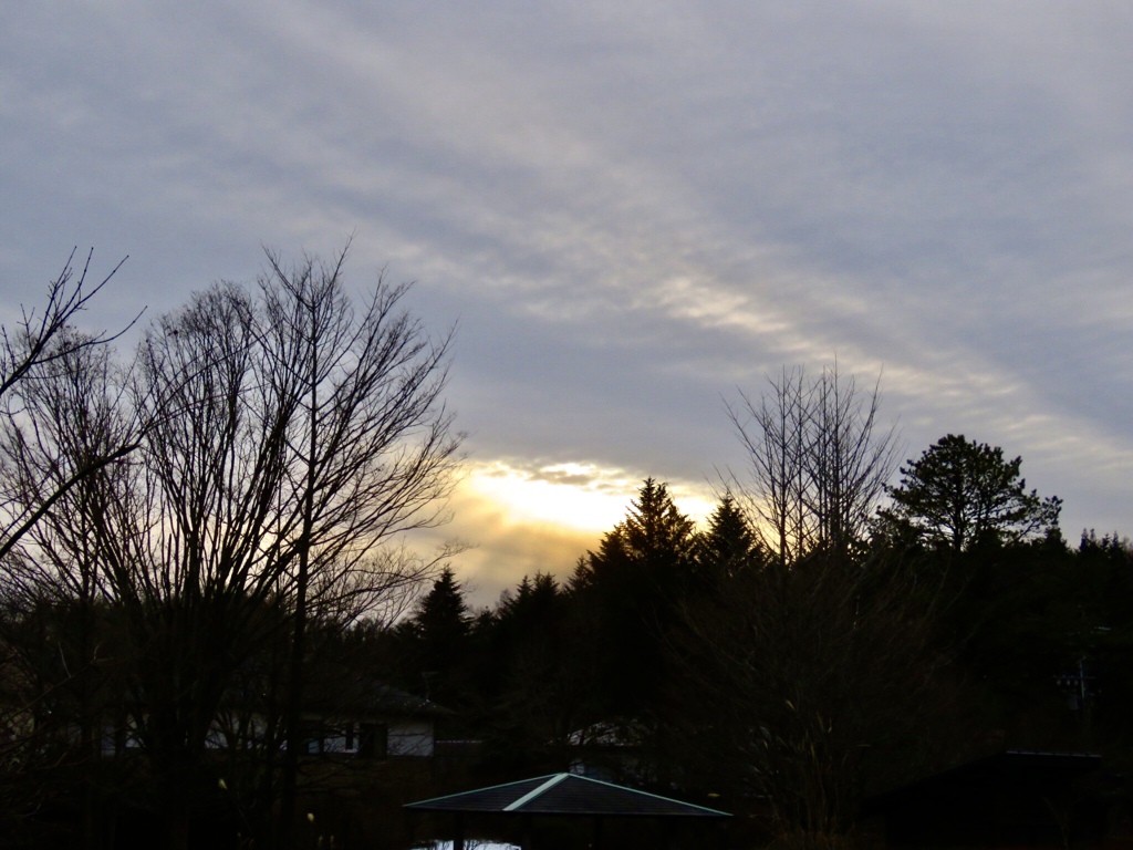 夕方の空