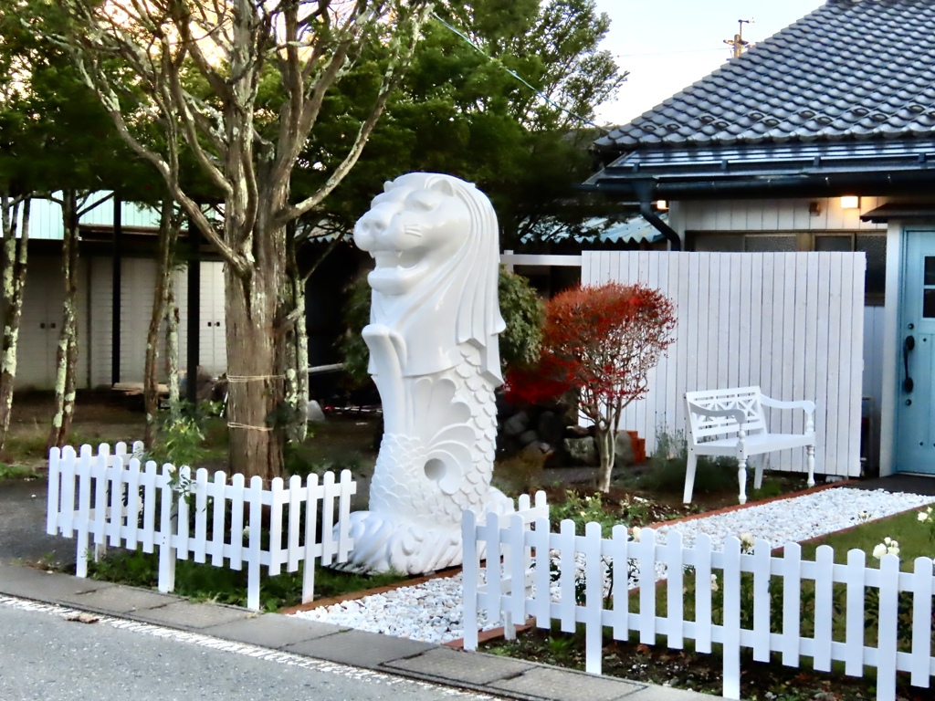 マーライオン現る！
