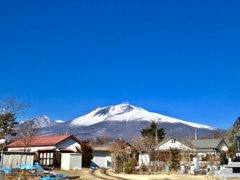 青空と浅間山1