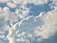 夕方の空