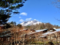 今朝の浅間山