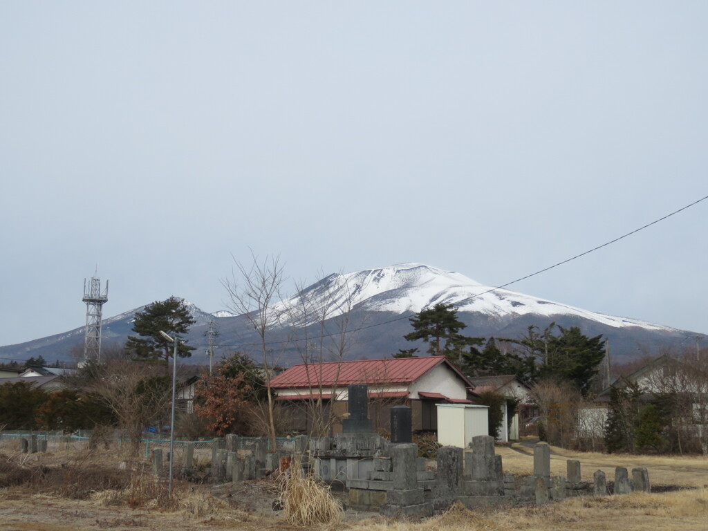 今朝の浅間山